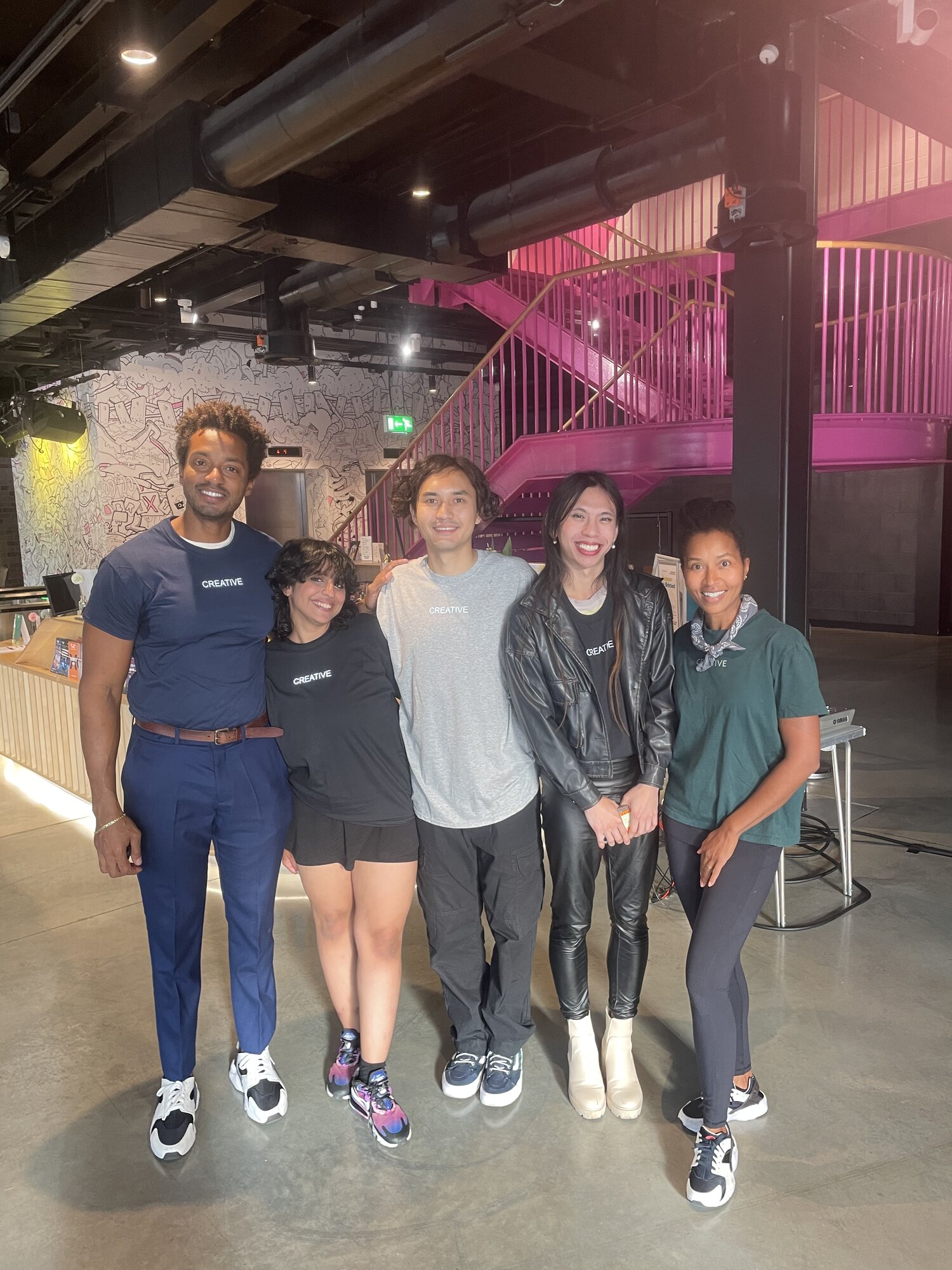 CMG apprentices in London during the Summit